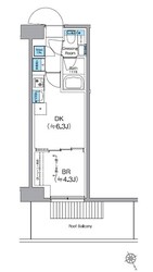 クレヴィアリグゼ日暮里根岸の物件間取画像